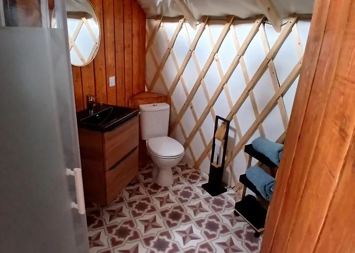 Horská chata Yourte - Terracotta - Climatisee -les Belles Ouvrieres