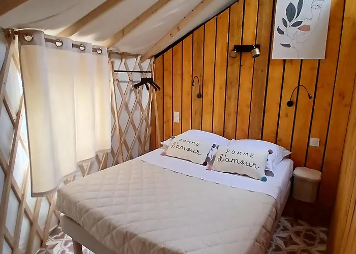 Horská chata Yourte - Terracotta - Climatisee -les Belles Ouvrieres *